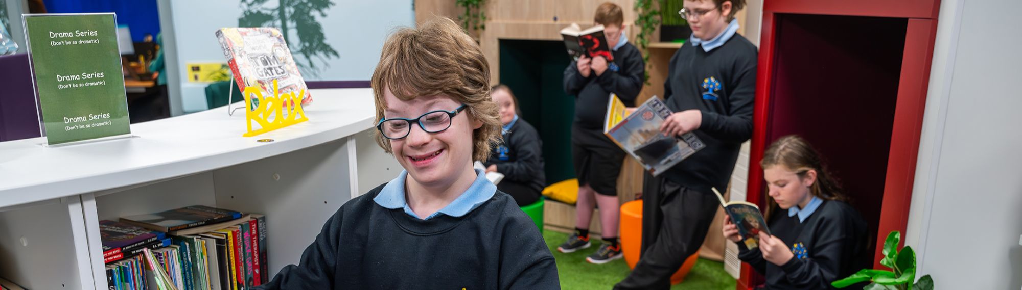 Oakwood Academy pupils