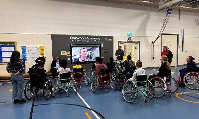 The Wheelchair Rugby League World Cup Visit