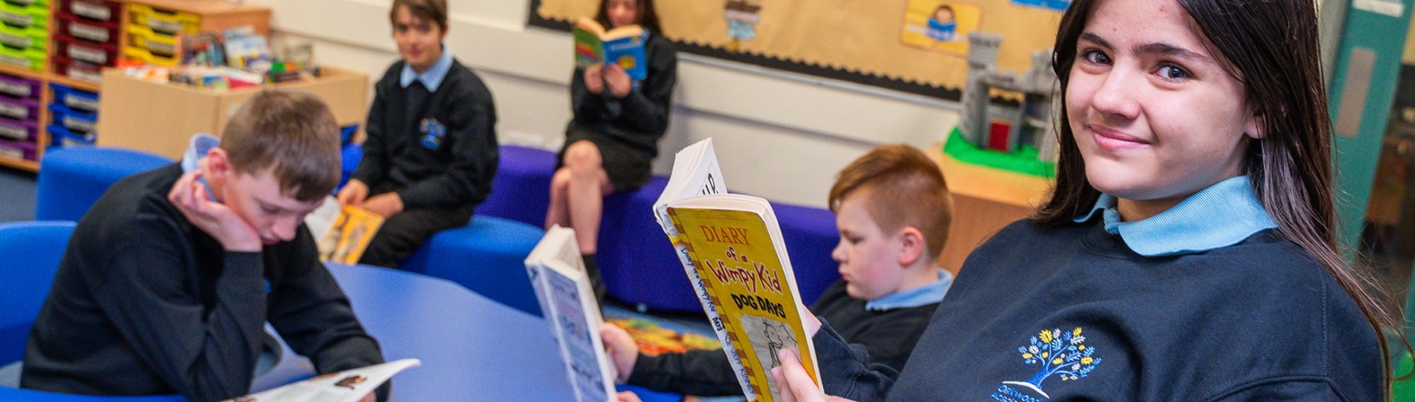 Oakwood Academy pupils