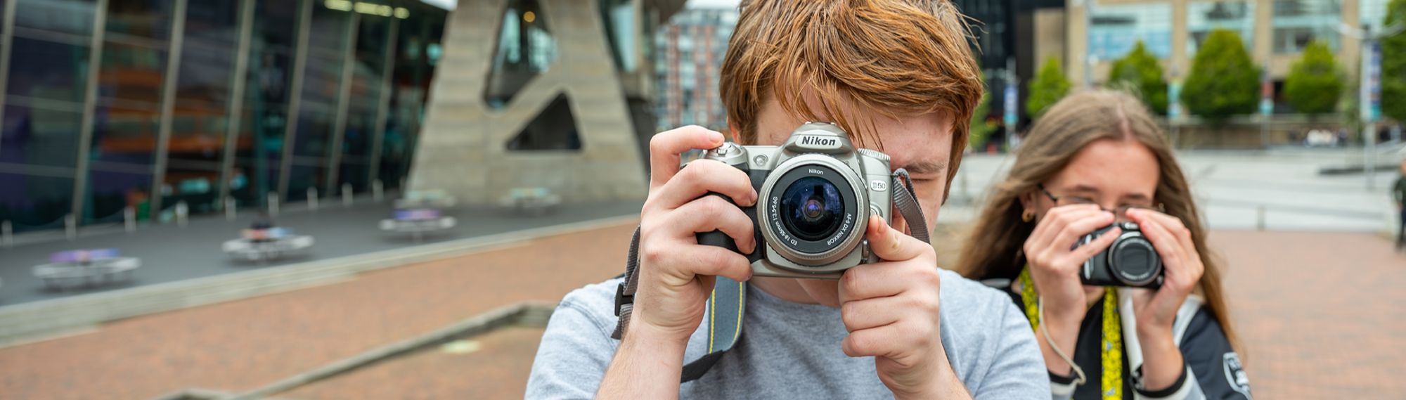 Oakwood Sixth Form College pupils