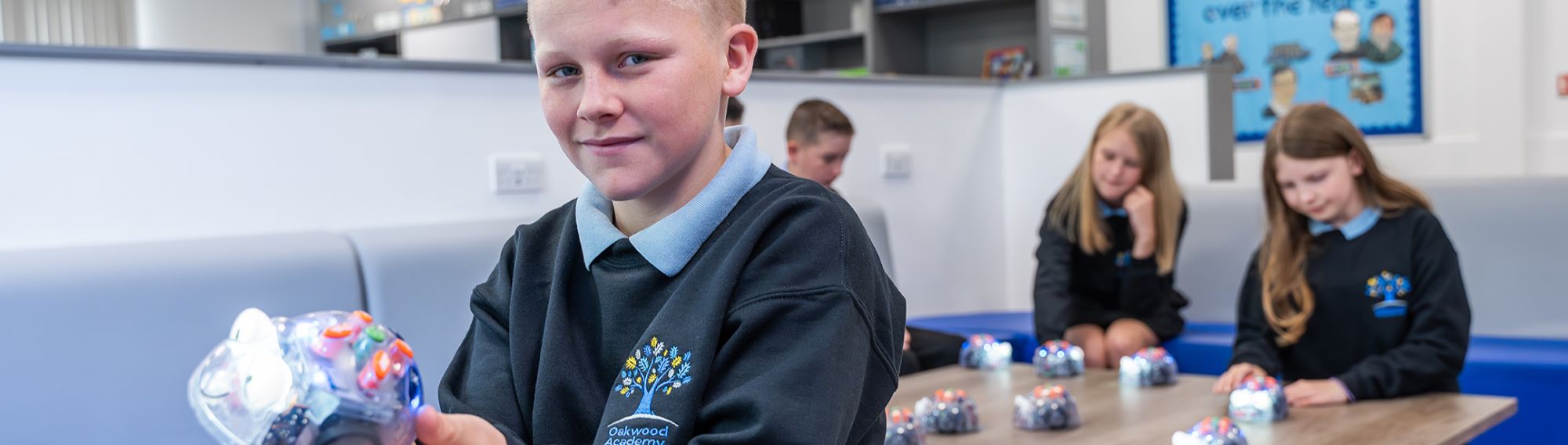 Oakwood Academy pupils