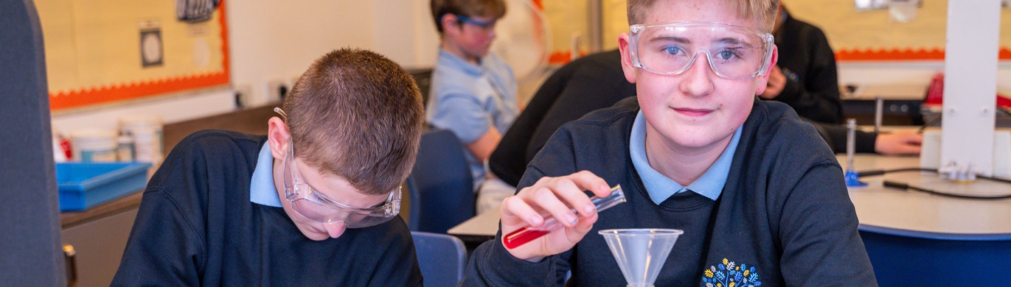 Oakwood Academy pupils